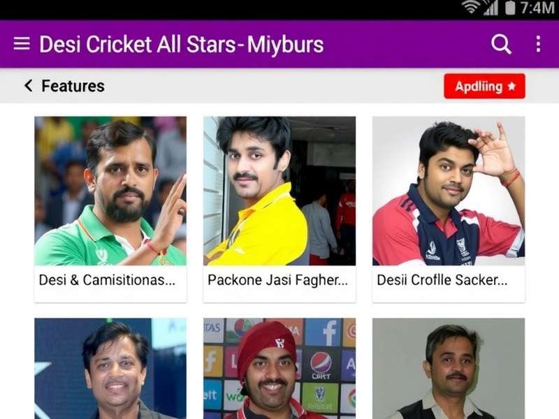 Desi Cricket All Stars Community Features